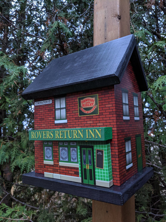 Rovers Return Inn (Black Roof) Birdhouse