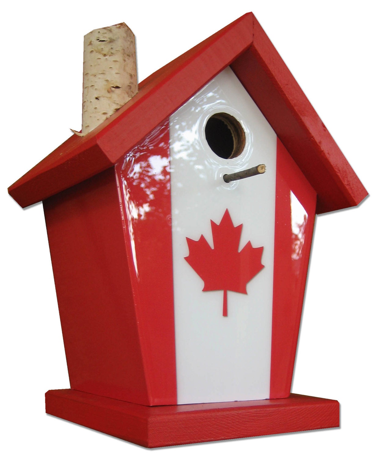 Oh Canada Birdhouse/Feeder