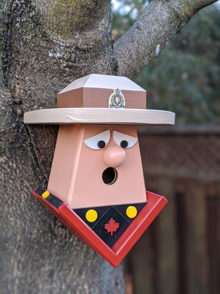 Royal Canadian Mounted Police Birdhouse