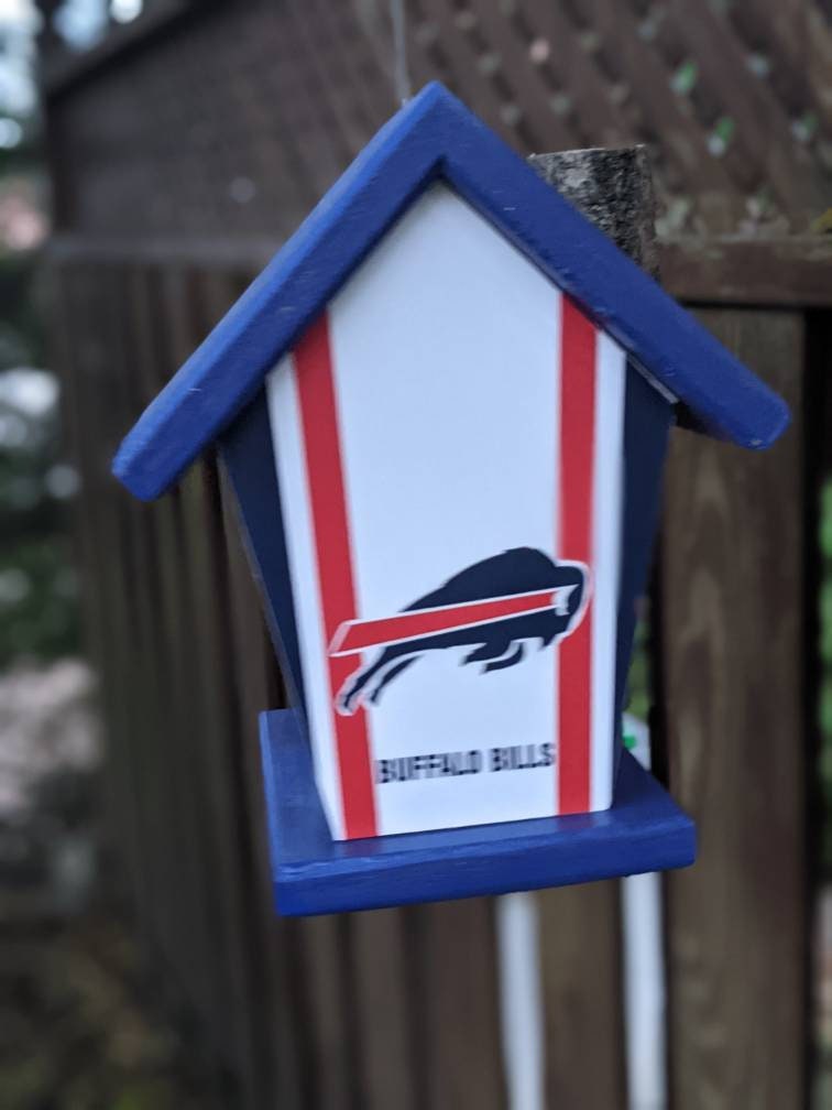 Buffalo Bills (Blue Roof) Birdhouse/Feeder