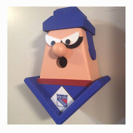 New York Rangers Player Birdhouse