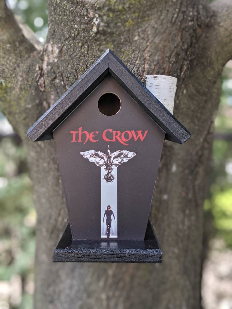 The Crow Birdhouse/Feeder
